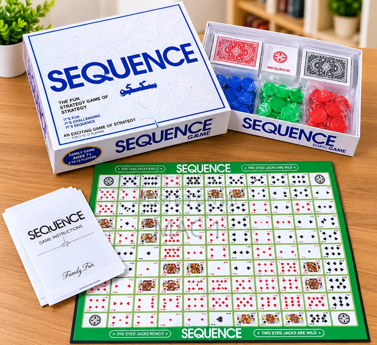 Sequence Strategy Board Game
