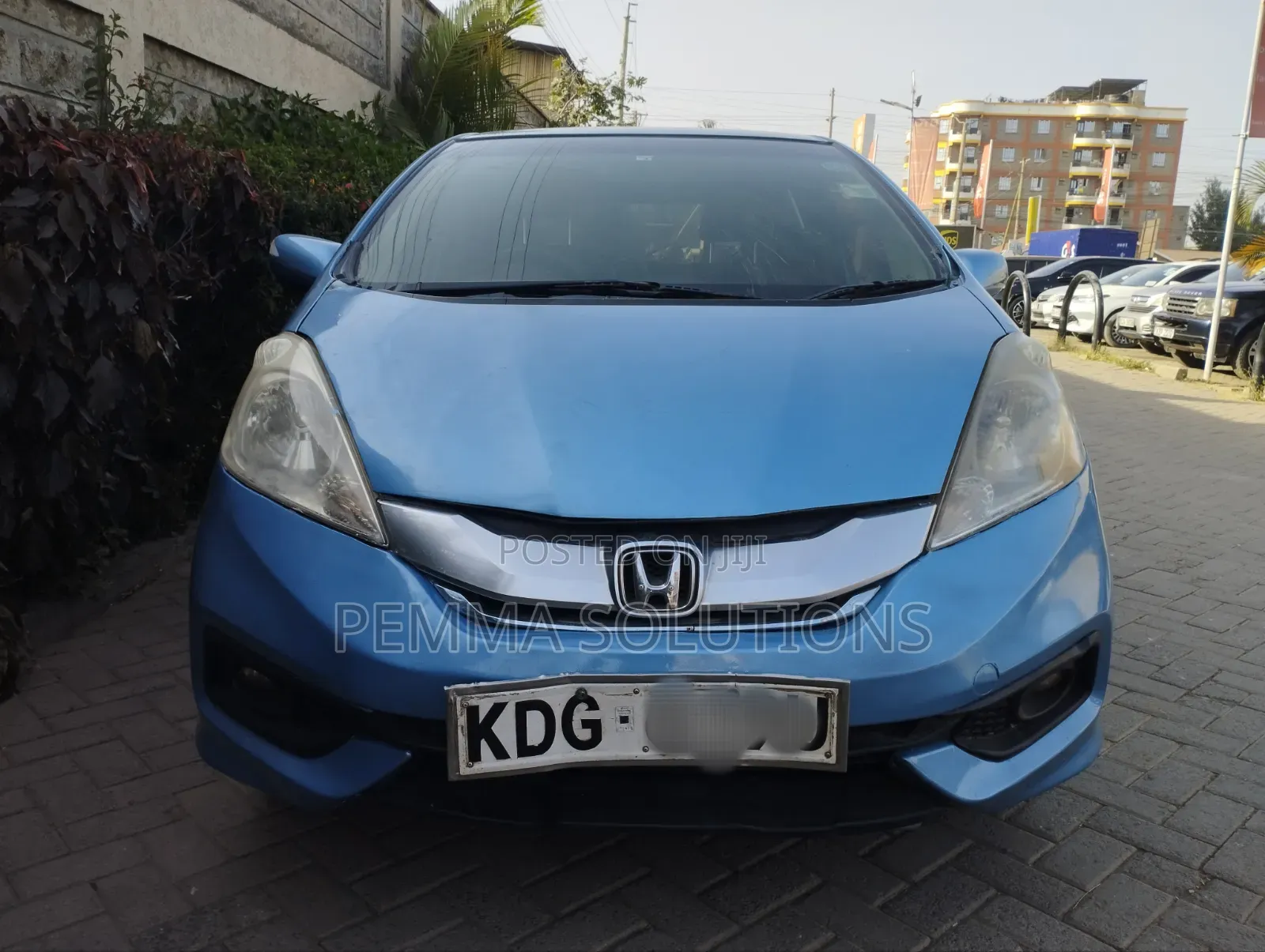 Honda Fit Shuttle 2015 Blue