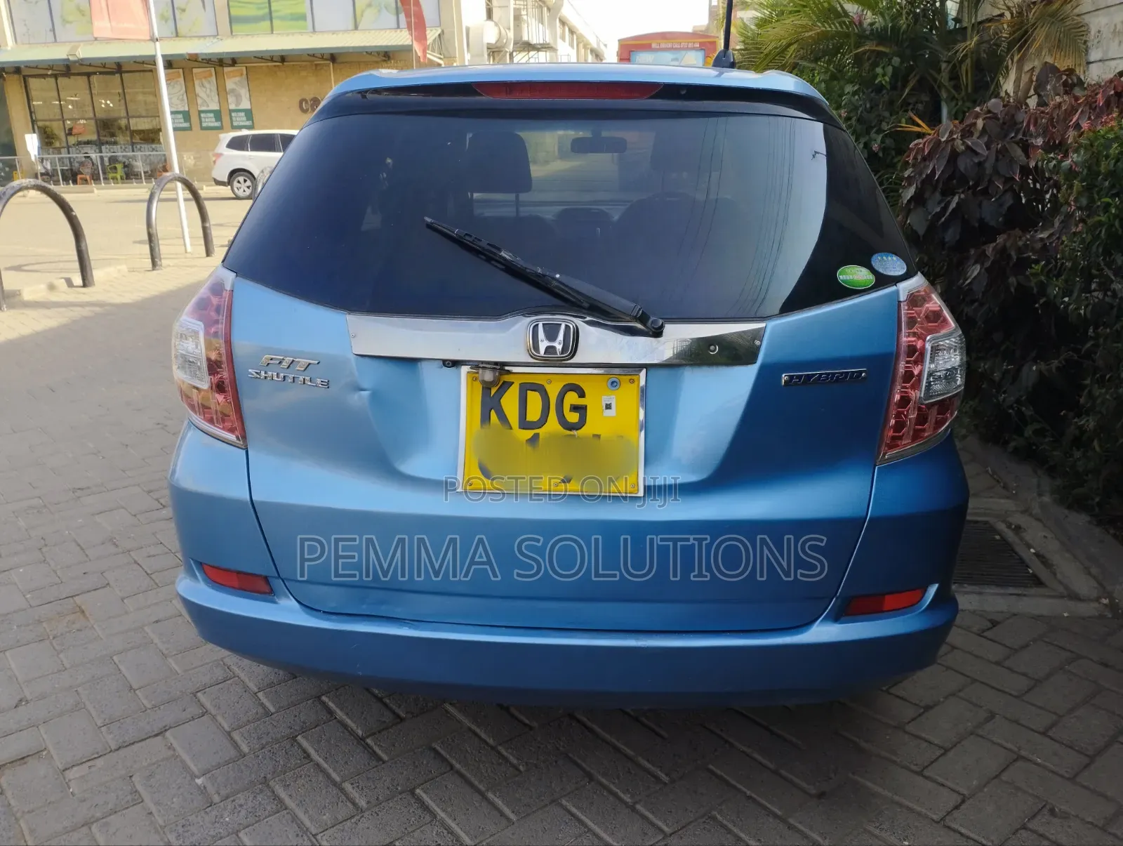 Honda Fit Shuttle 2015 Blue