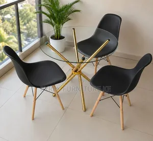 3 Piece Dining Table and Chairs Set