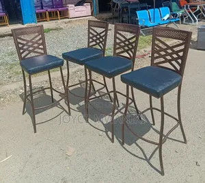 Copper Coated Frame Bar Chairs