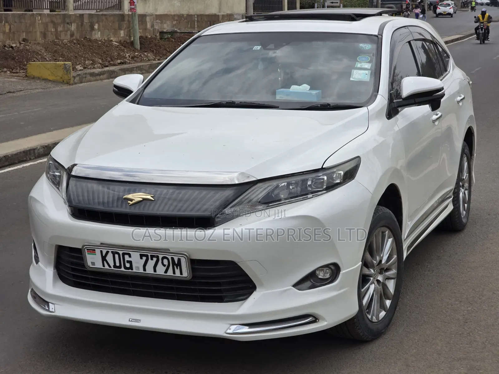 Toyota Harrier Premium Advanced Package 2015 White