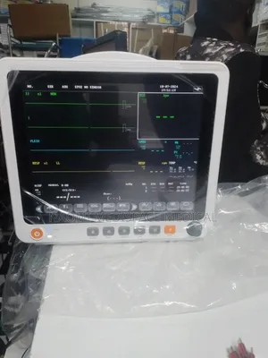 Audible and Visual 5 Parameters Patient Monitor
