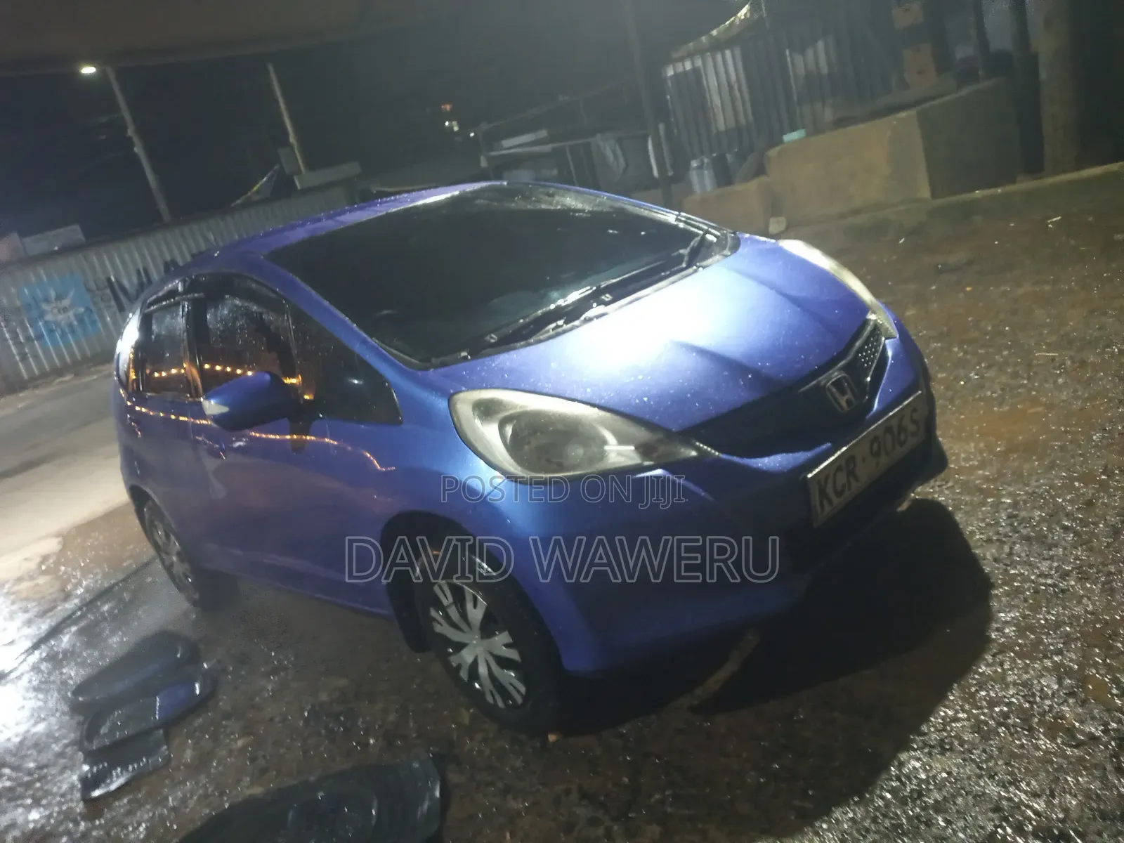 Honda Fit 2011 Blue