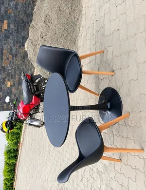 Dinning Set, Black Comfort