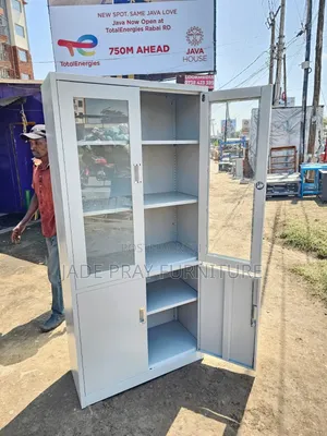 Office Cabinet Half Glass Cabinet