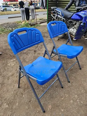 Fold Chairs Blue Chairs