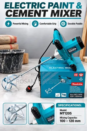 Electric Paint and Cement Mixer