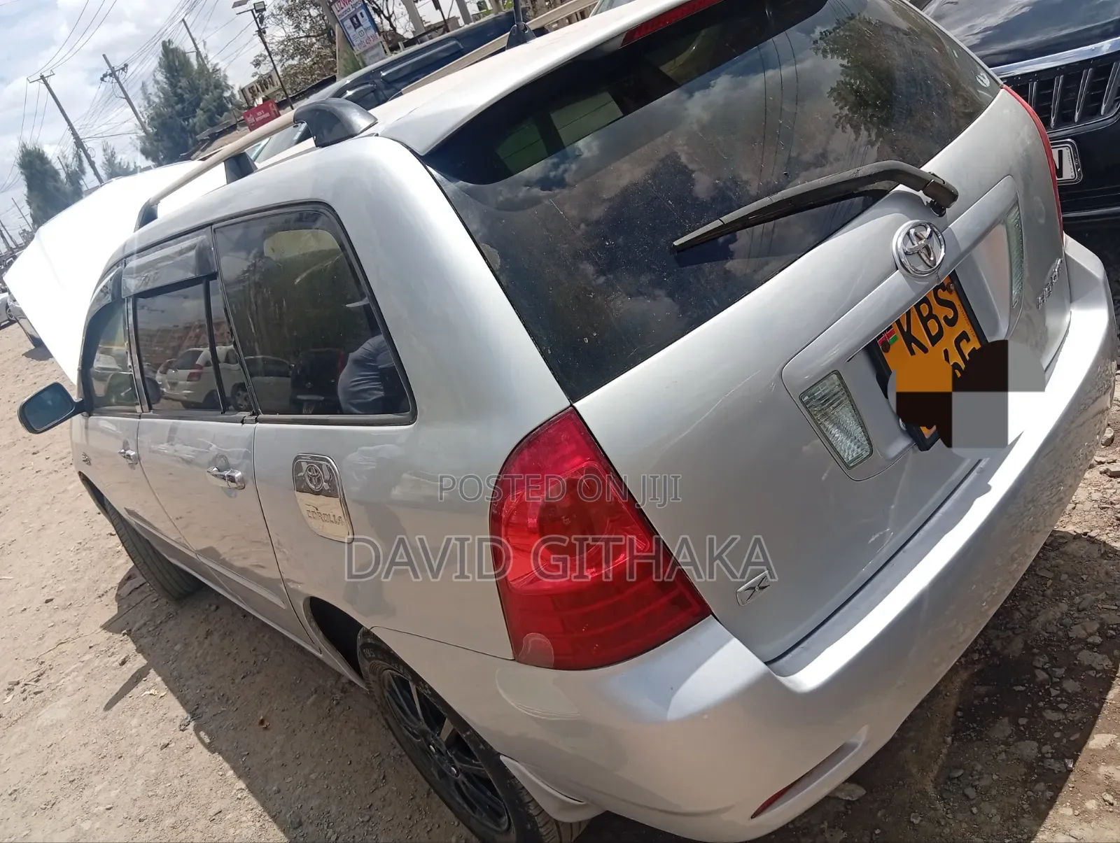 Toyota Corolla Fielder 2006 Silver