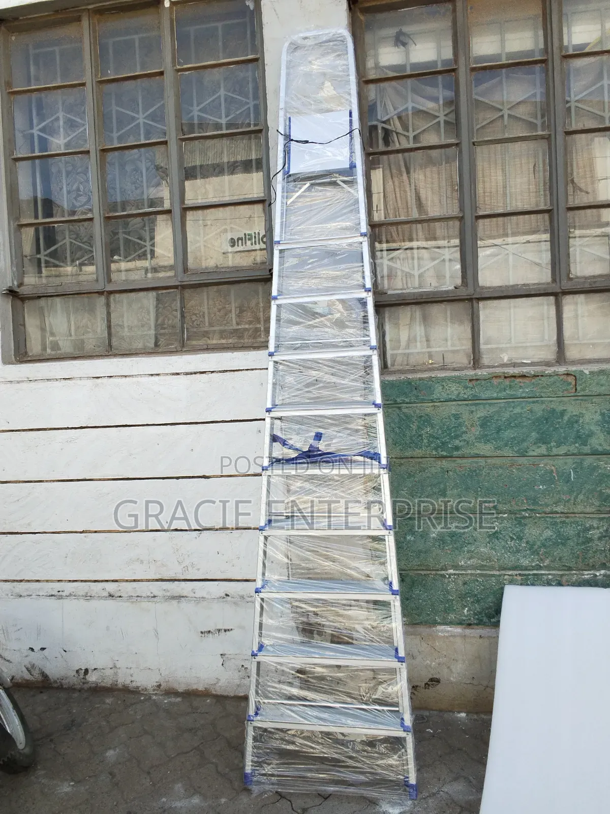 10 Steps Aluminum Household Ladder