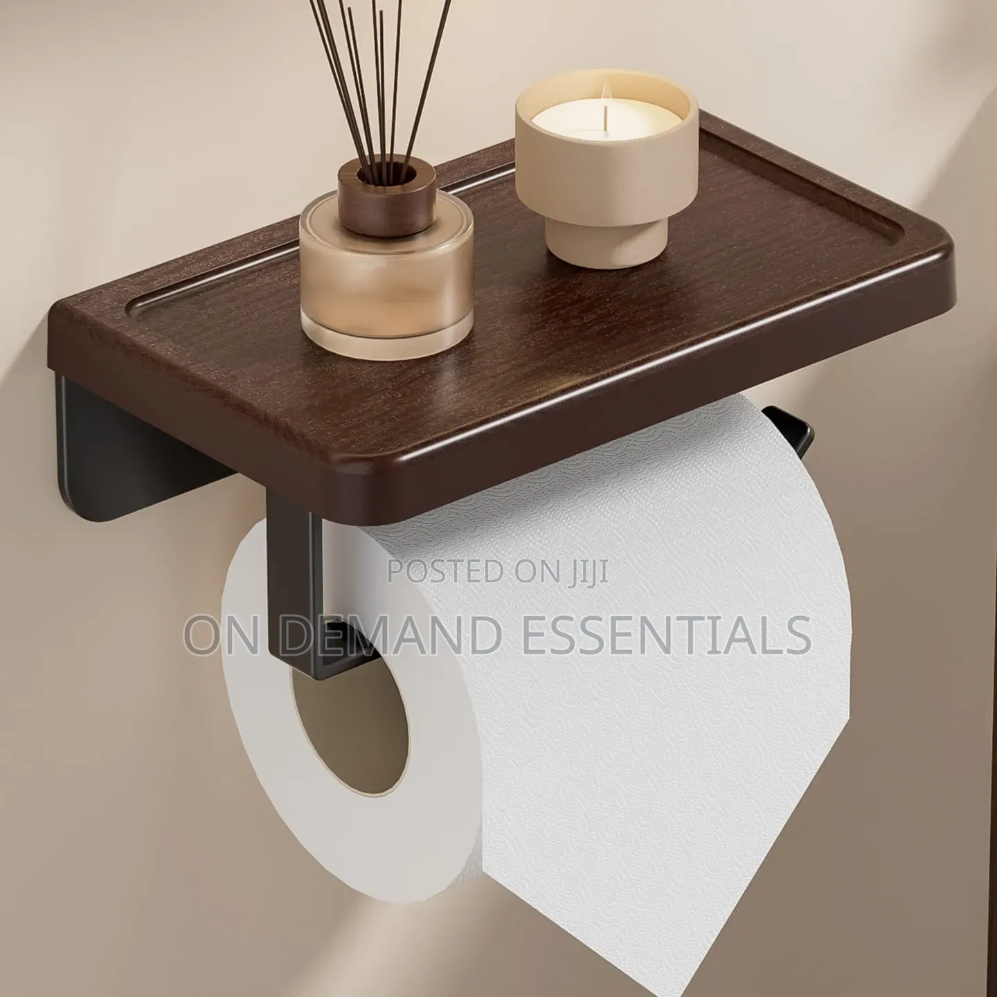 Wall-Mounted Toilet Paper Holder