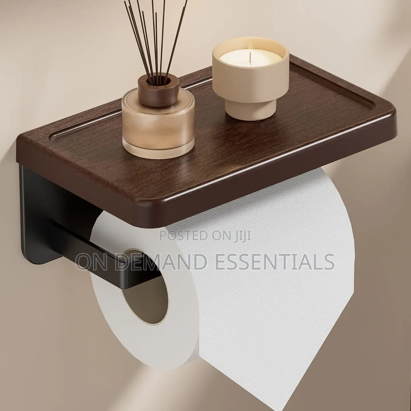 Wall-Mounted Toilet Paper Holder