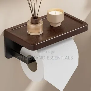Wall-Mounted Toilet Paper Holder