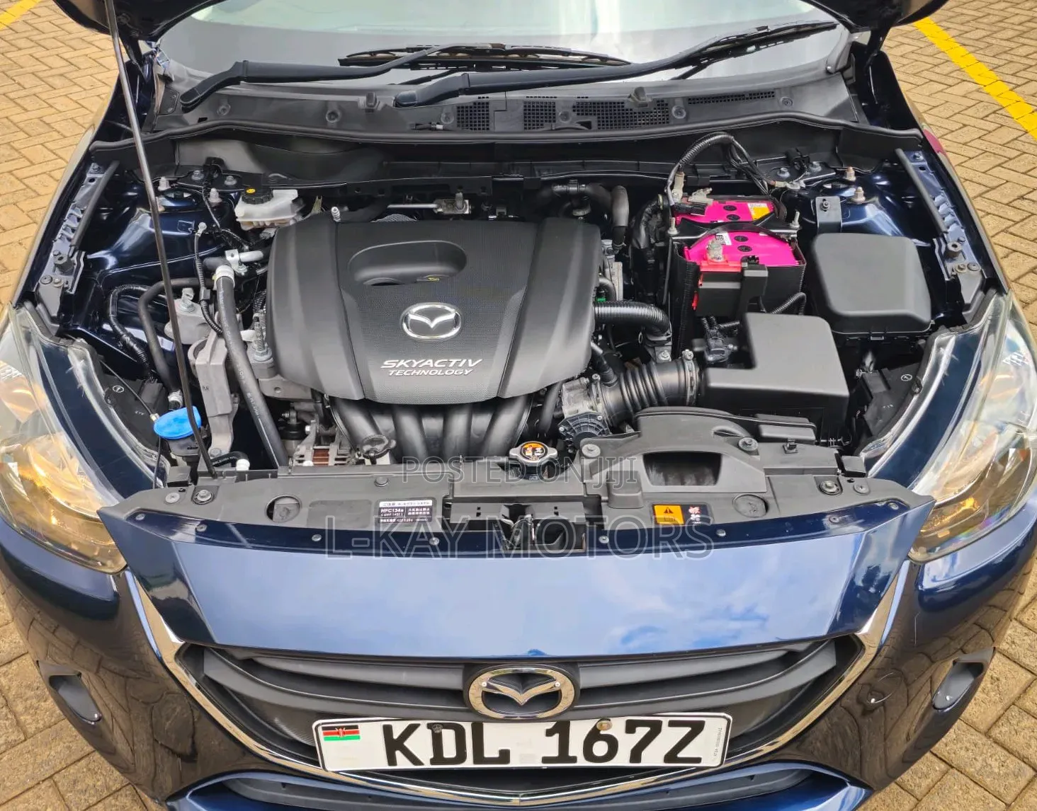 Mazda Demio 2016 Blue
