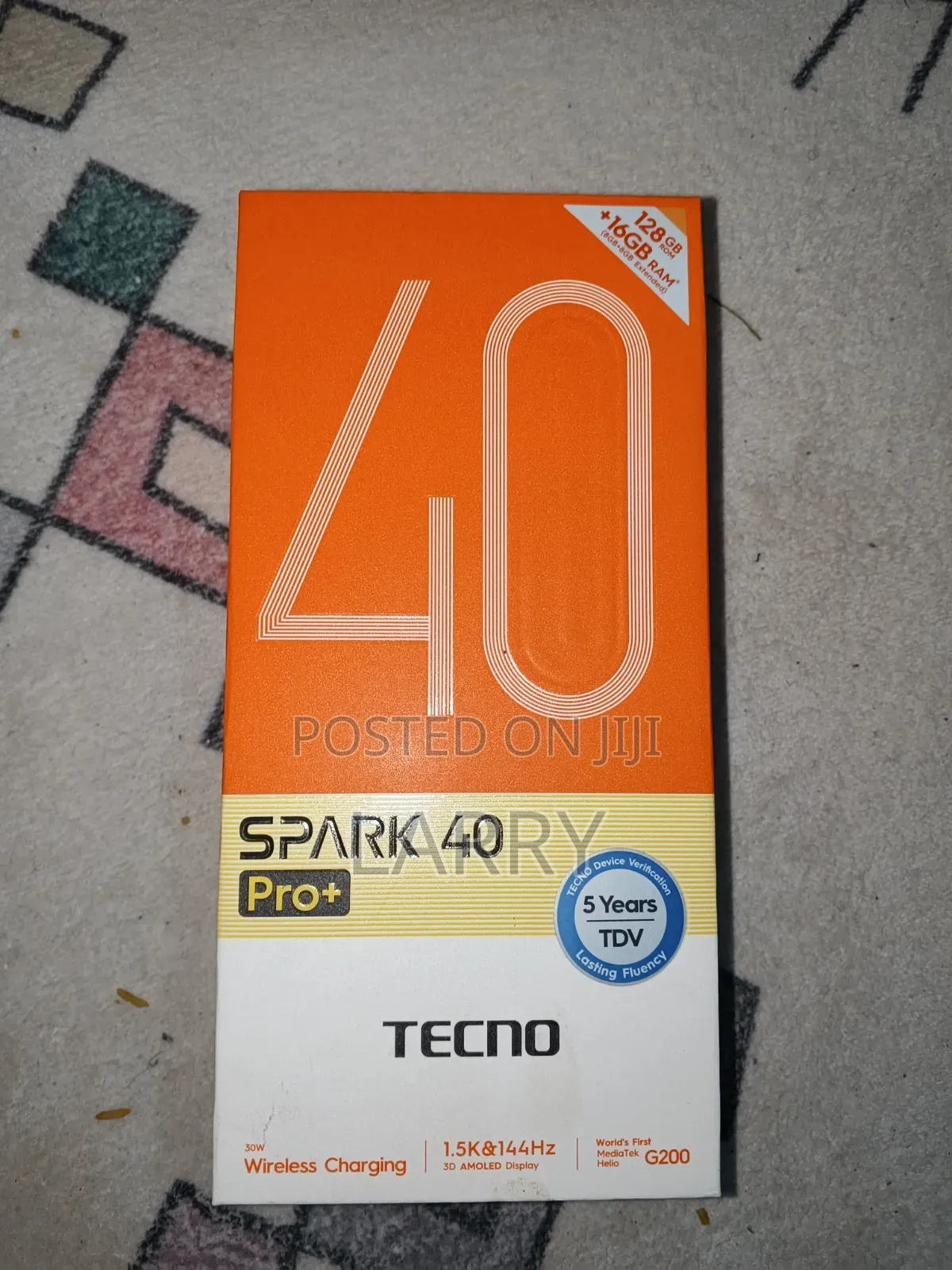 Tecno Spark 40 Pro+ 128 GB Gray