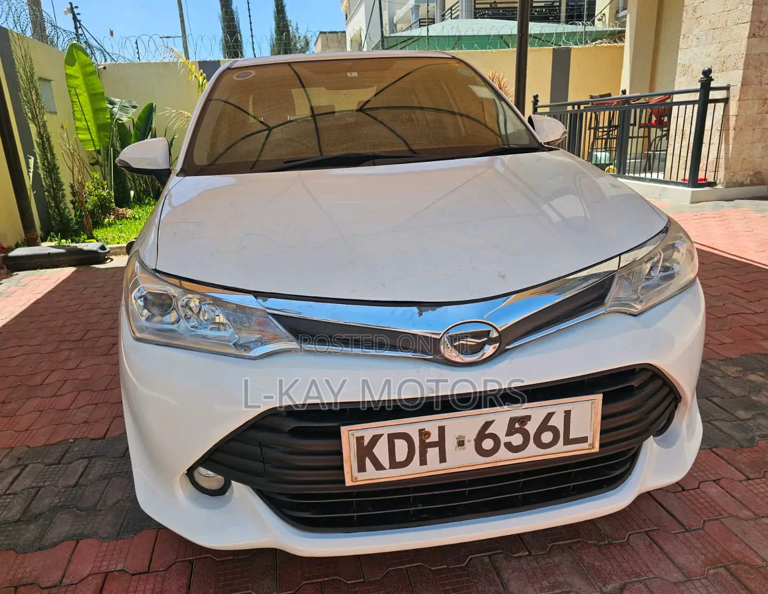 Toyota Axio 2015 White