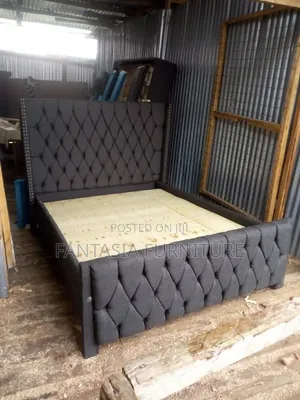Dark Grey Bed Size 5 by 6