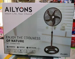 AILYONS 18 Inches Standing Fan