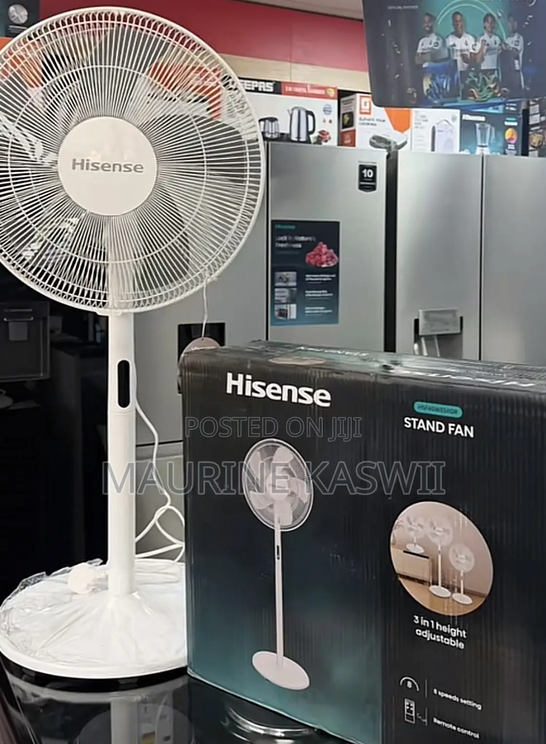 Hisense HSF40WE58DR 16‐Inch Stand Fan
