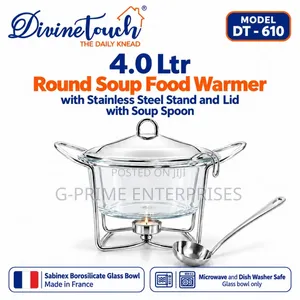 Round Soup Food Warmer