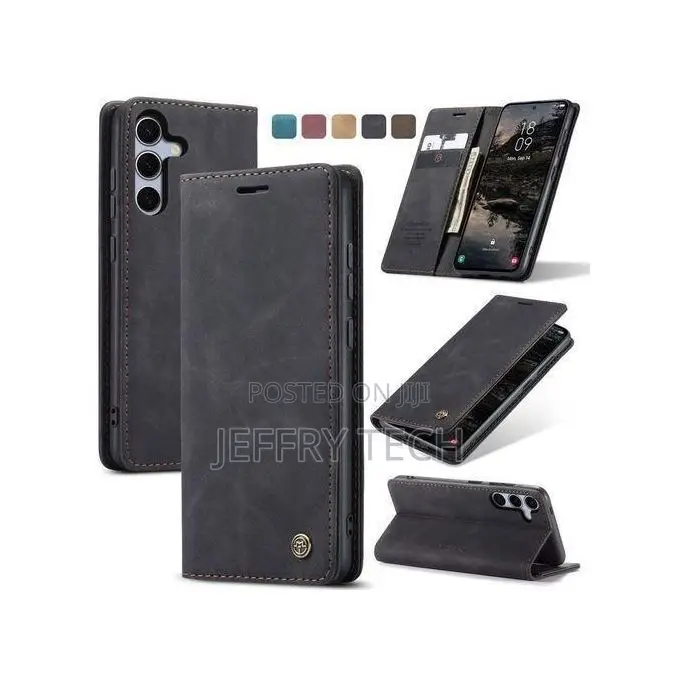 Caseme Case Samsung Galaxy S25fe Flip Cover Leather