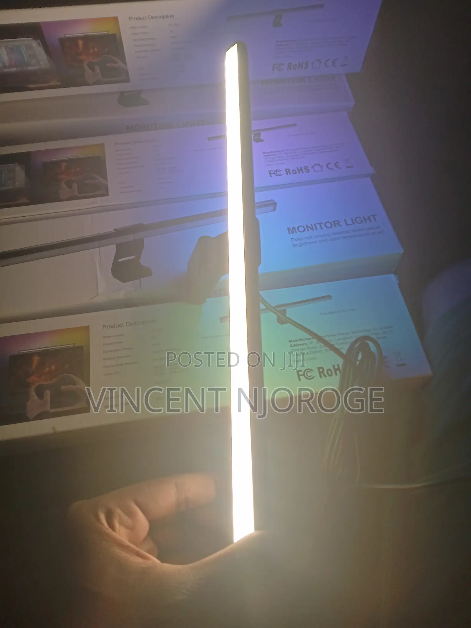 Monitor Light Bar 20 RGB Modes + 5 Light Modes