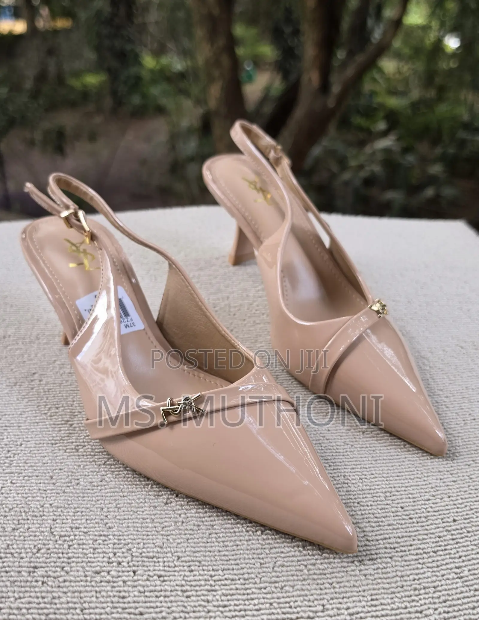 Classy , Comfortable YSL Pointed-Toe Slingback Pumps ,37-41