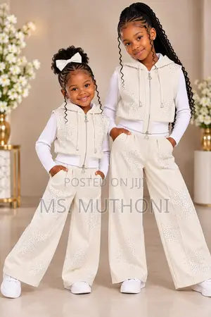 Girls Stylish 2pcs Wideleg Age 4-11yrs