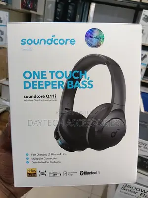 The Anker Soundcore Q11i Wireless Over-Ear Headphones - Black
