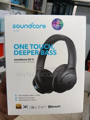 The Anker Soundcore Q11i Wireless Over-Ear Headphones - Black
