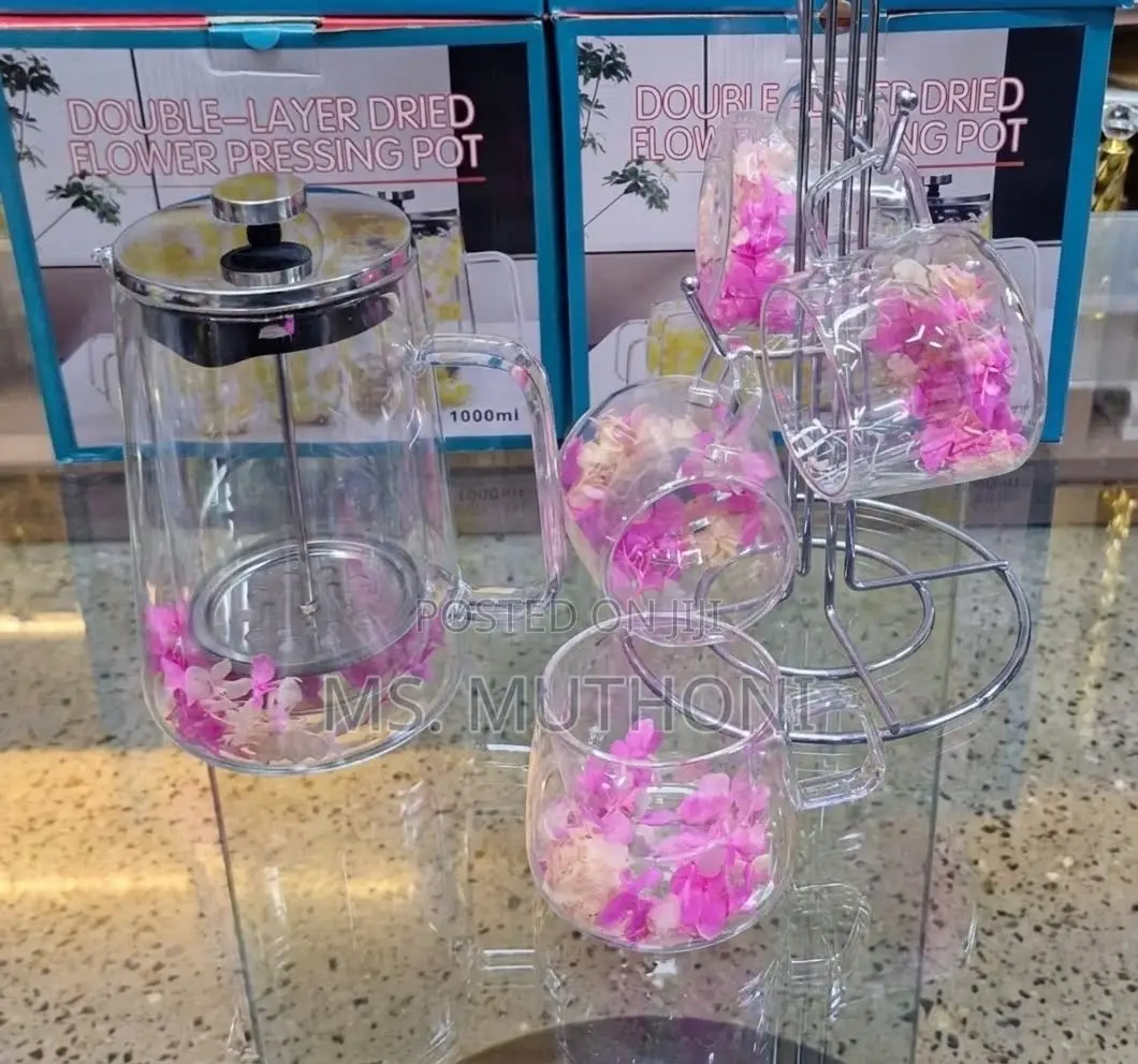  5pcs Set } Double-Layer Dried Flower Press Set - 1000ml*