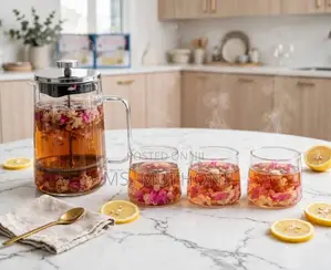  5pcs Set } Double-Layer Dried Flower Press Set - 1000ml*