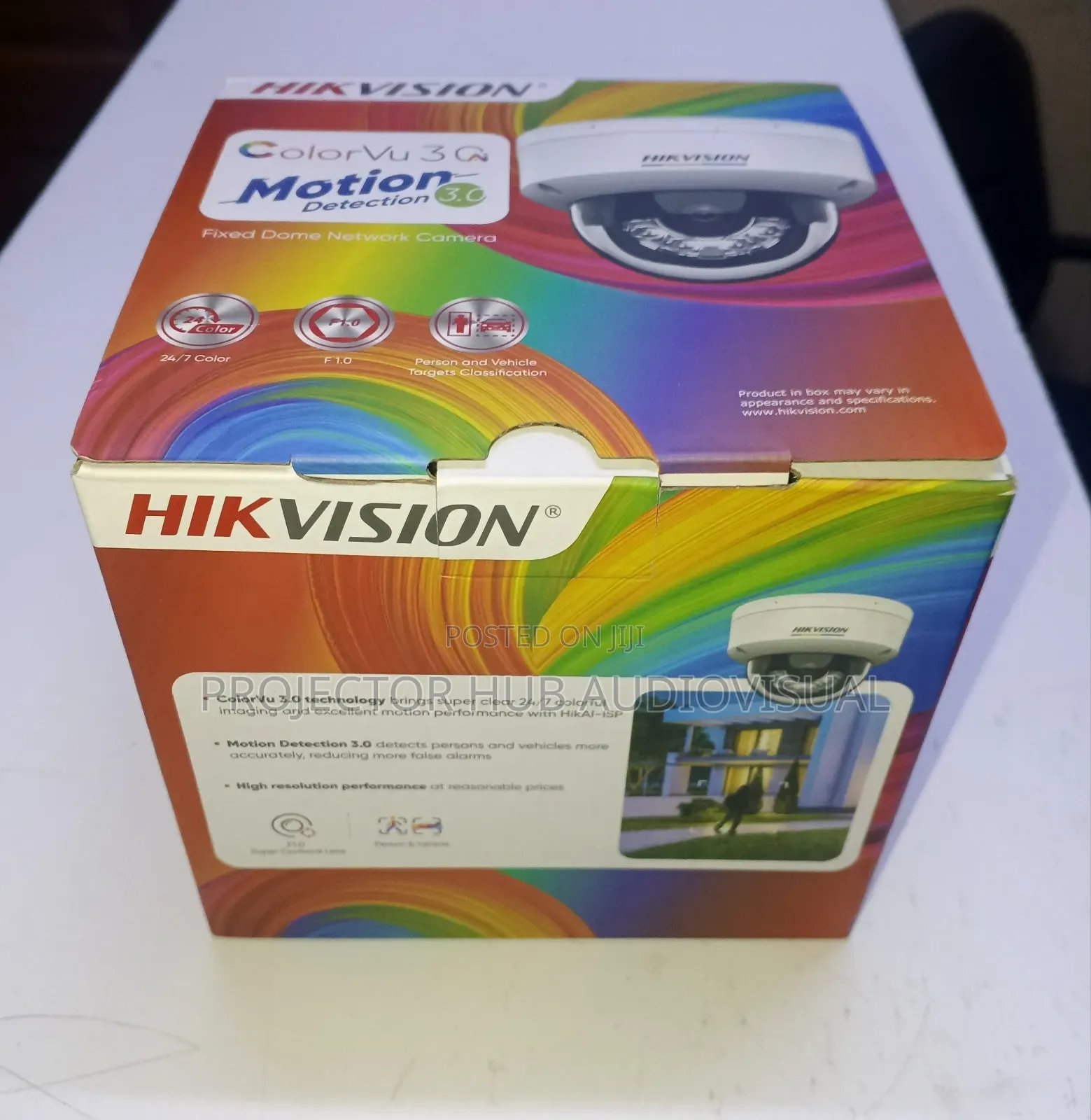 Hikvision 4MP Motion 3.0 ColorVu IP Dome Camera