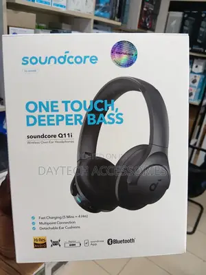 Soundcore Q11i Wireless Over-Ear Bluetooth Headphones by Anker - Black