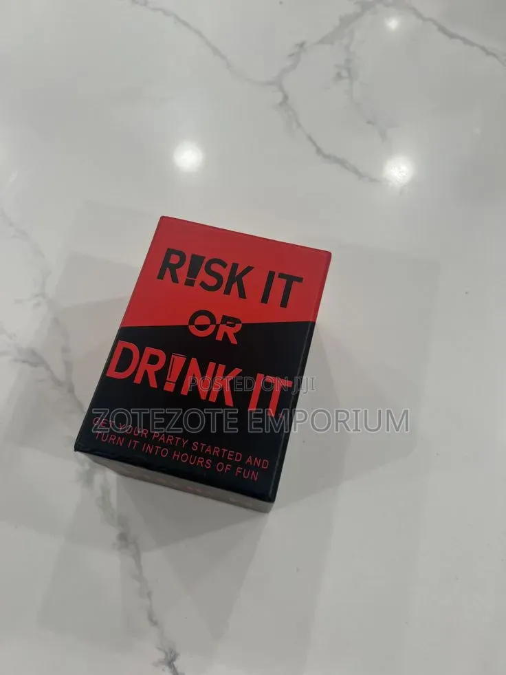 Risk It or Drink It Card Games