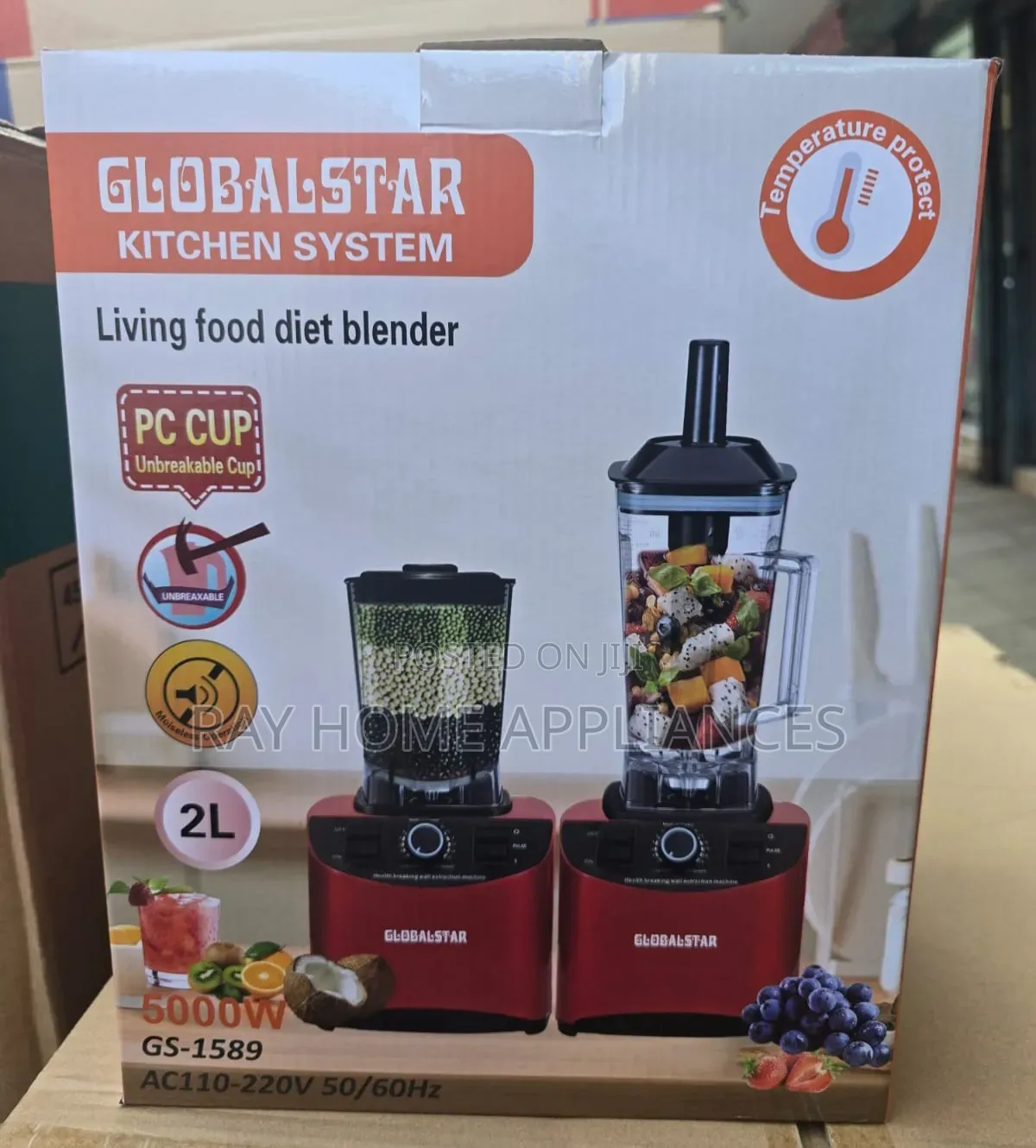2 in 1 Globalstar Commercial Blender