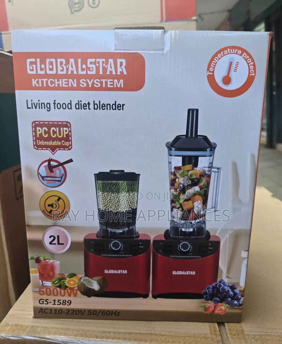 2 in 1 Globalstar Commercial Blender