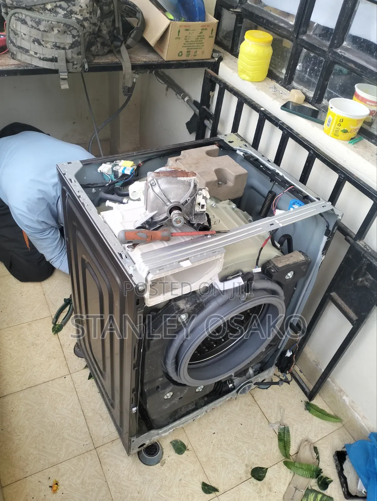 Washing Machine Inverter Moter Repair/Valve Replacement