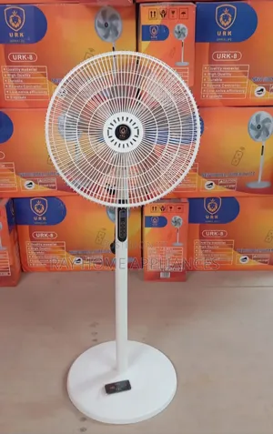 Remote Controlled URK 16" Modern Standing Quiet Fan