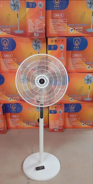 Remote Controlled URK 16" Modern Standing Quiet Fan