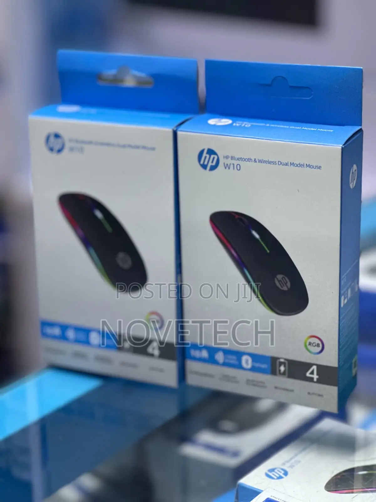 Rechargeable HP W10 Bluetooth & Wireless Mouse