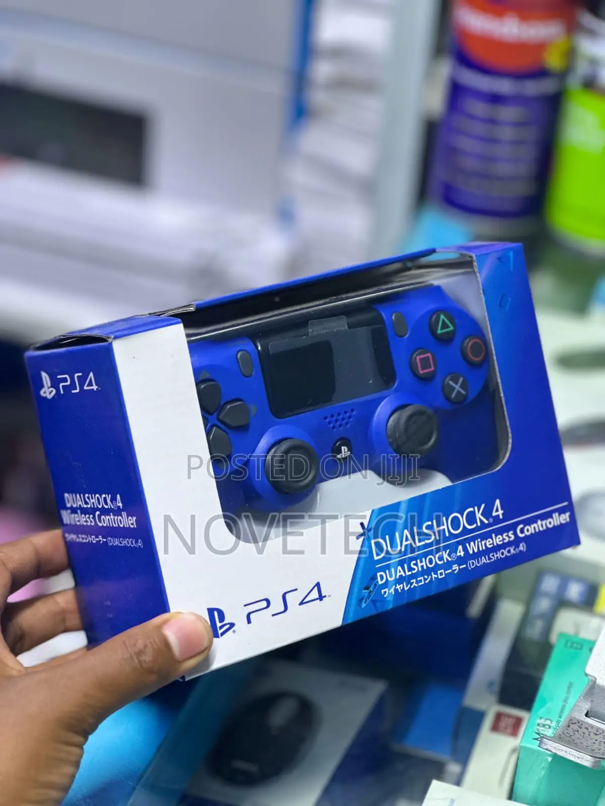 Sony PS4 DualShock Wireless Controller Blue + USB Cable