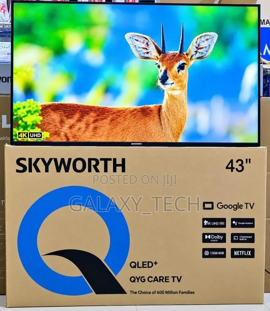 Skyworth 43" QLED+ Google TV