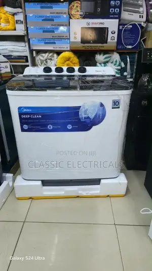 10kgs Midea Twin Tub Topload Washing Machine at Ksh22899