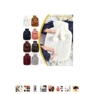 Cozy Fluffy Hot Water Bottle Bag Heat Therapy Aduts&Kids