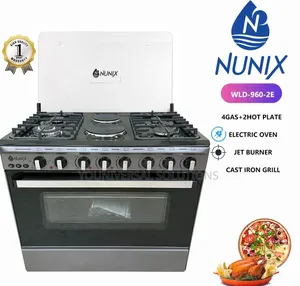 60*90 Nunix Standing Cooker 4+2 :2 Hot Plate With 4 Burner Burner