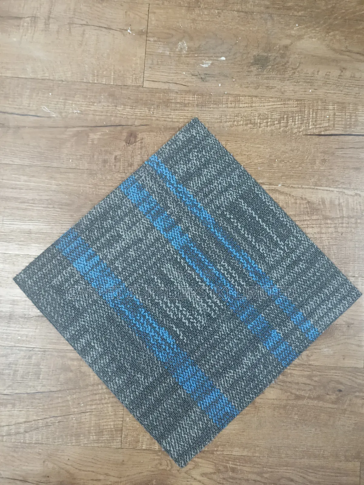 Executive Blue Red Quality Carpet Tile