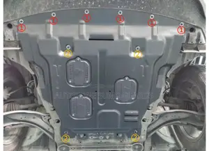 3D Engine for NISSAN QASHQAI 2016-2023 Protection Guards
