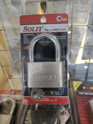 SOLIT 70mm Top Security Lock Heavy-Duty Padlock