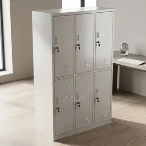 Office Cabinet; Six-Door Storage Cupboard